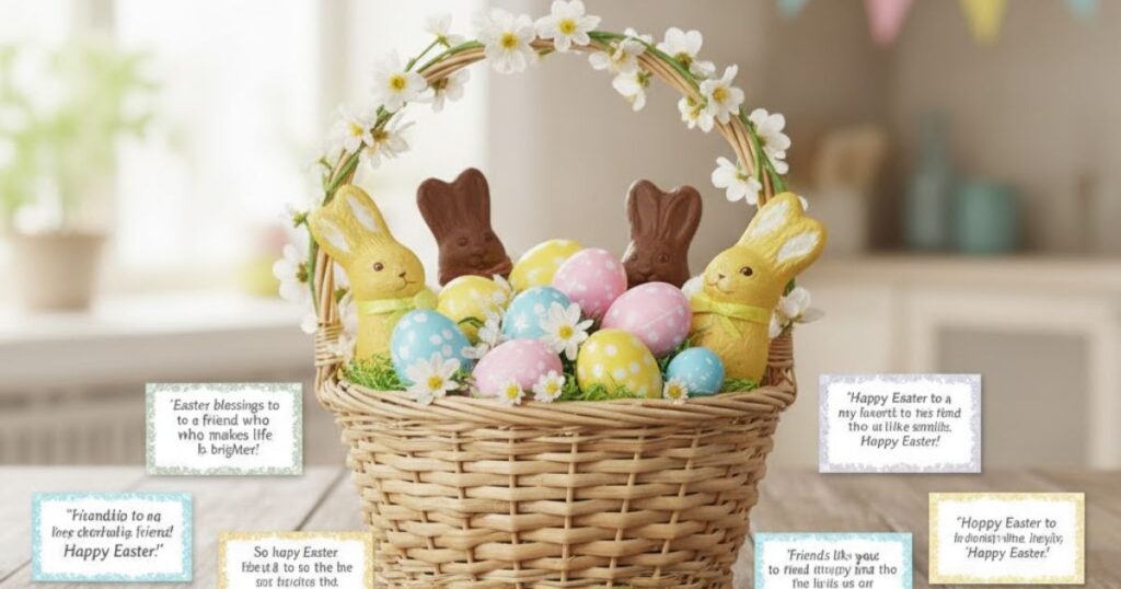 25 Top Friend Happy Easter Friendship Quotes & Messages