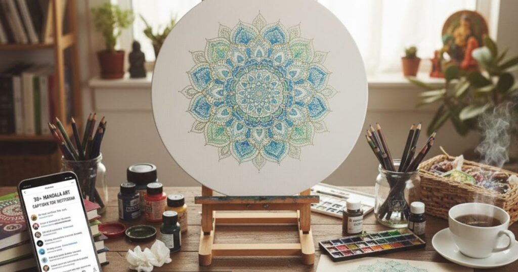 30+ Mandala Art Captions For Instagram