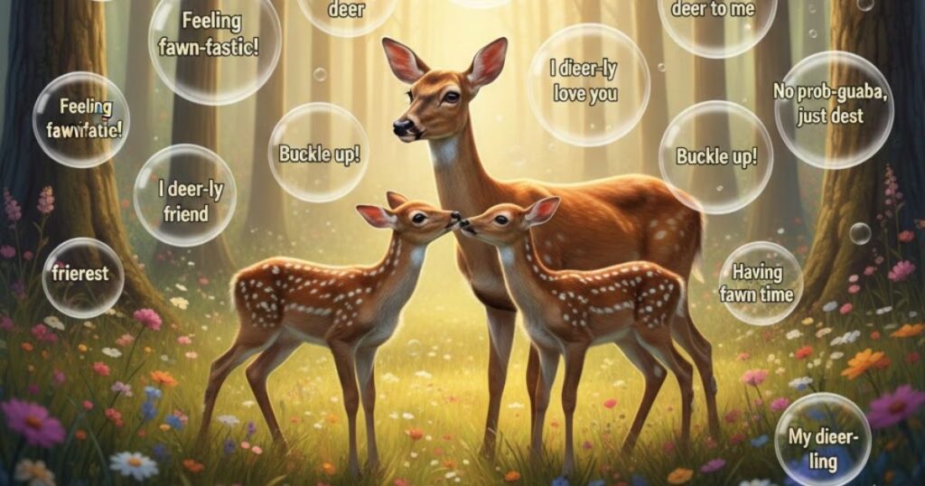 310 Short & Cute Deer Puns One-Liners for Instagram Captions