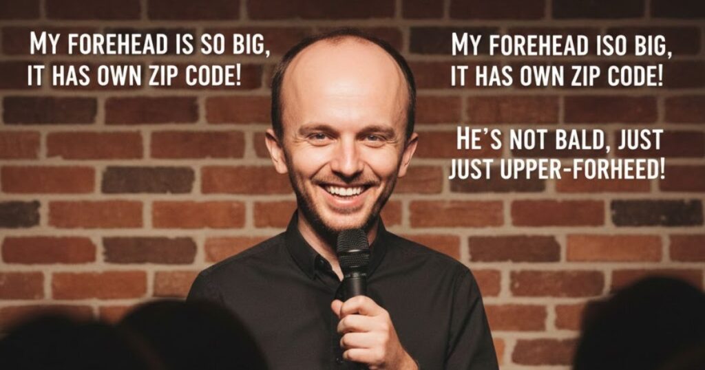 385+ Hilarious Big Forehead Jokes & Puns One Liner (2026)