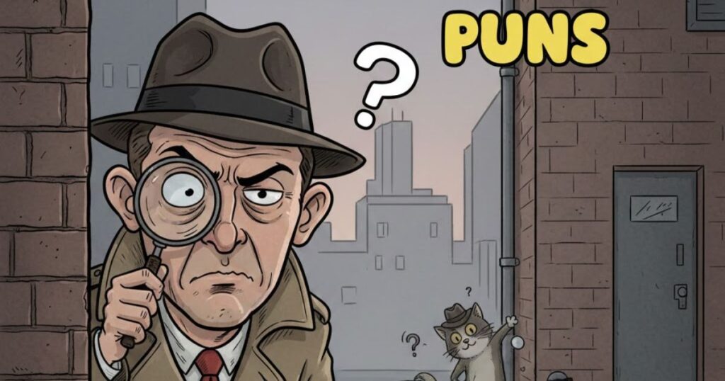 5. Suspicious Looks Puns
