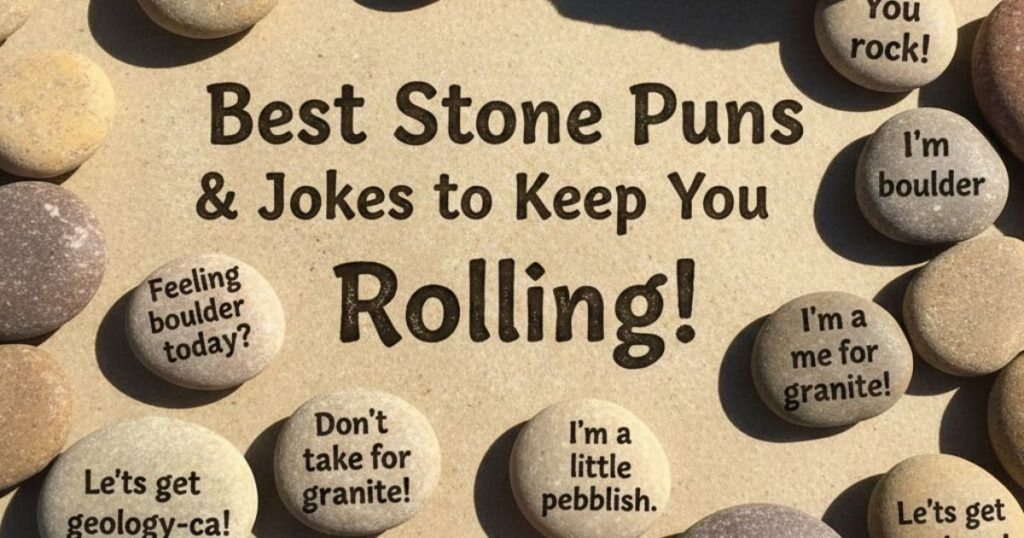 6. Best Stone Puns & Jokes to Keep You Rolling!
