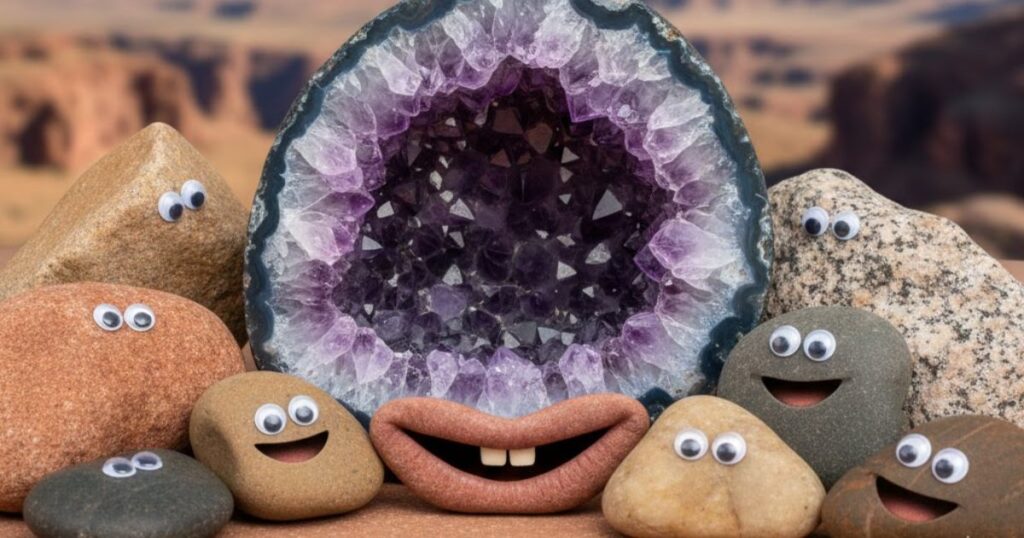 7. Funny Stone Puns – Crack Up Like a Geode!
