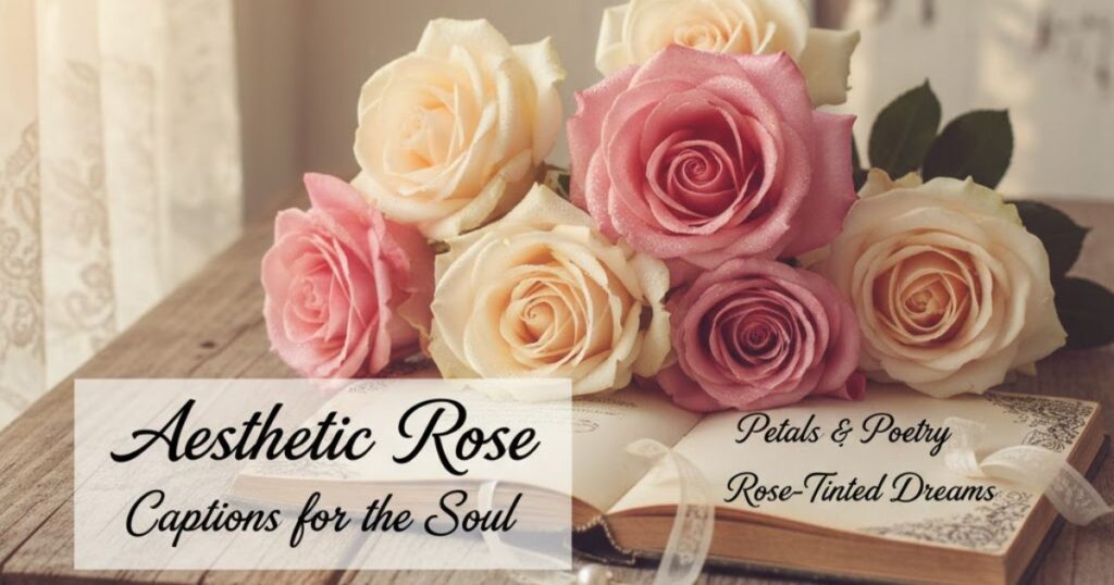 Aesthetic Rose Captions
