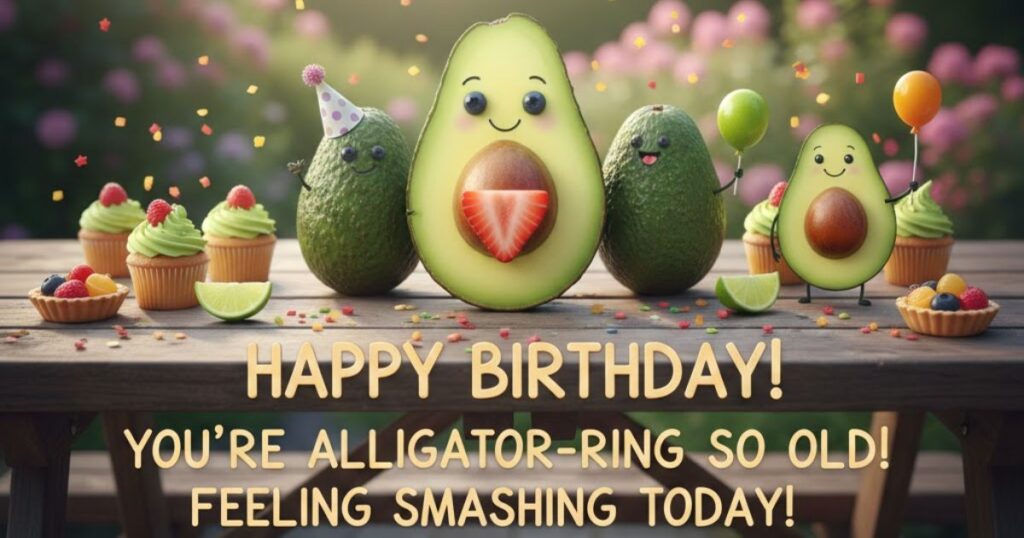 Avocado Puns For Birthday
