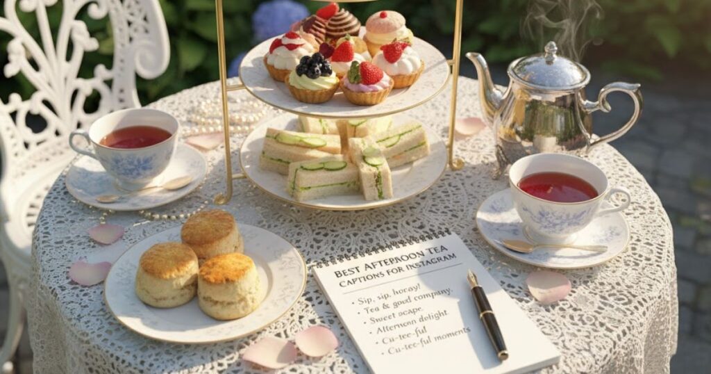 Best Afternoon Tea Captions For Instagram

