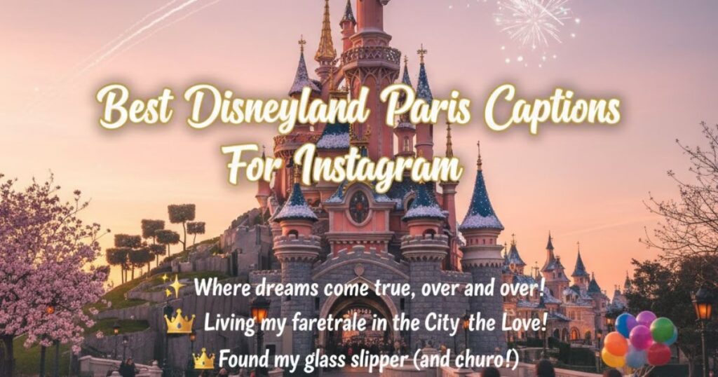 Best Disneyland Paris Captions For Instagram
