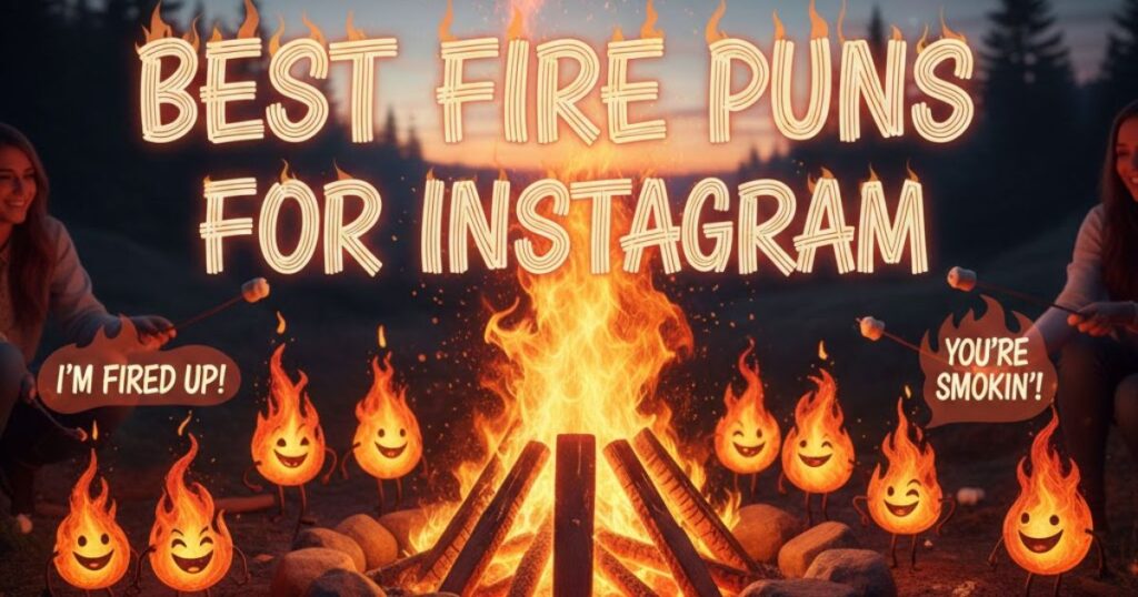 Best Fire Puns For Instagram
