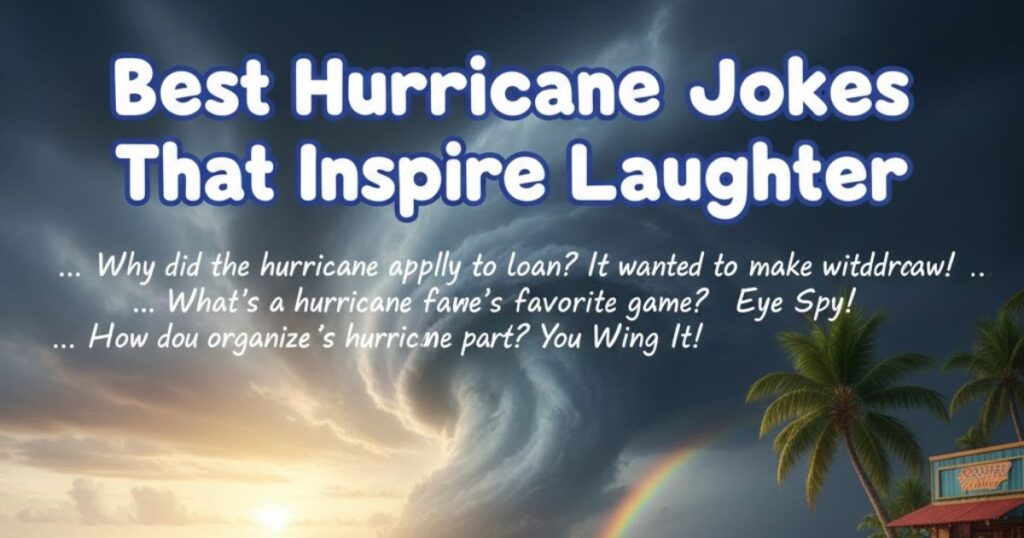 Best Hurricane Jokes That Inspire Laughter

