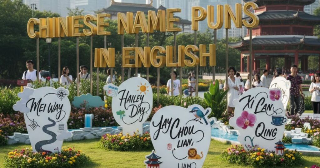 Chinese Name Puns in English
