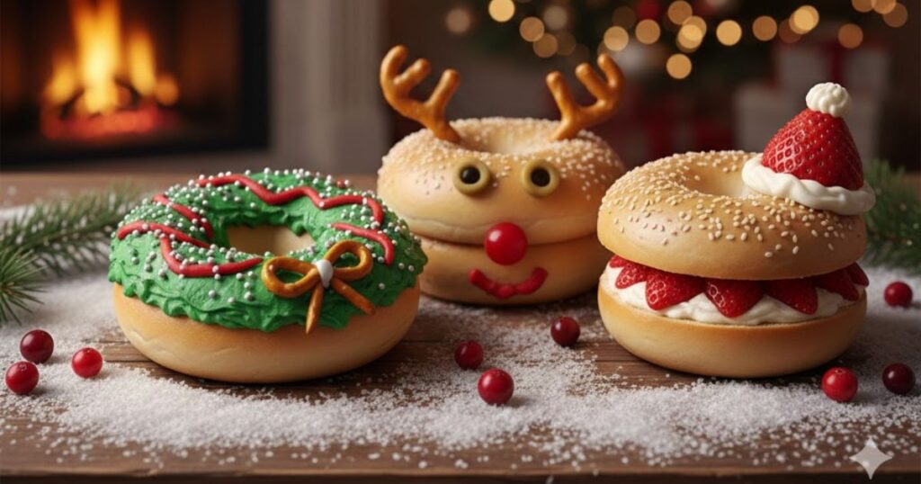 Christmas Bagel Puns
