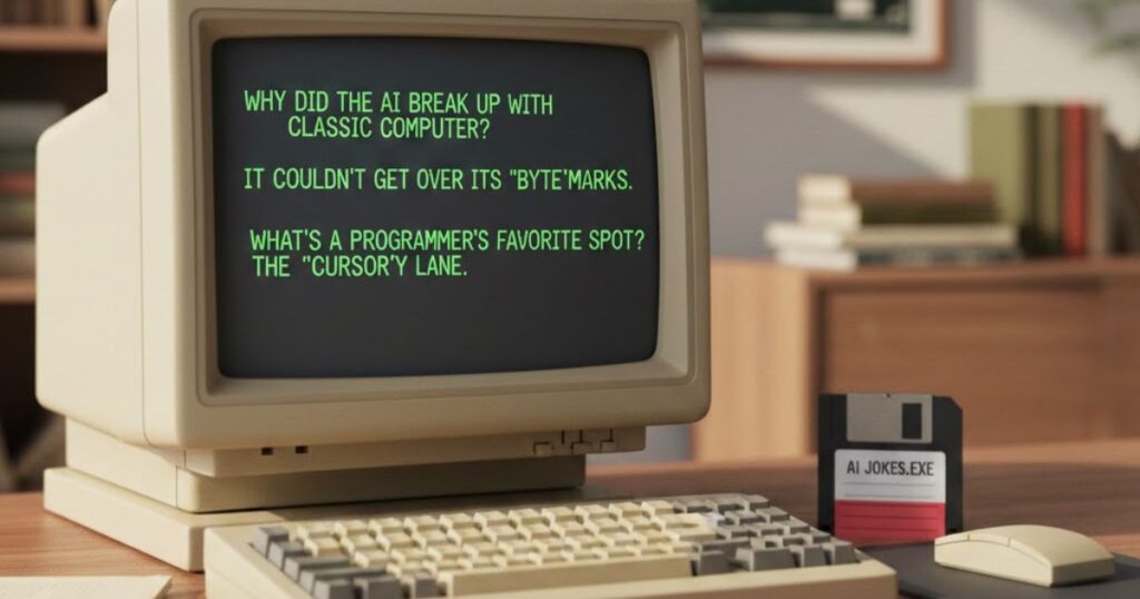 Classic Computer & Code AI Puns