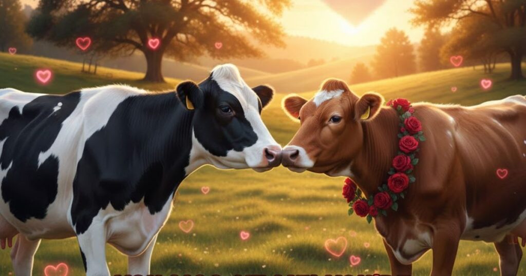 Cow Love Puns for Valentine's Day