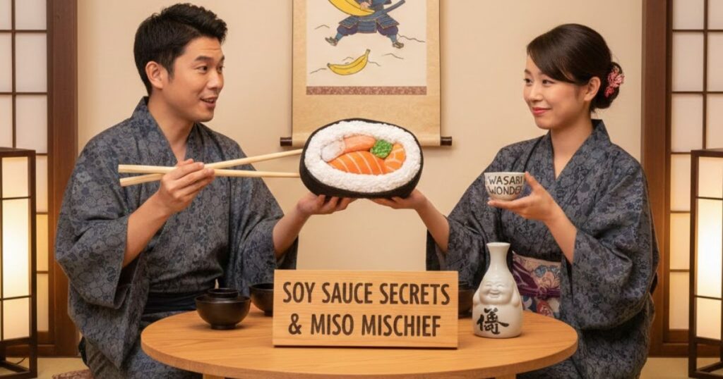 Cultural and Traditional Sushi Humor