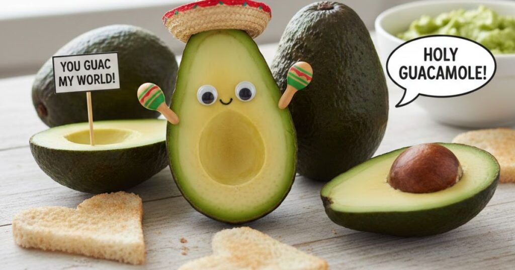 Cute & Funny Puns About Avocados
