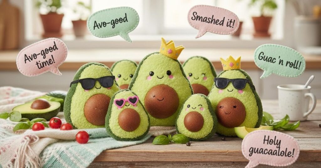 Cute Avocado Instagram Captions
