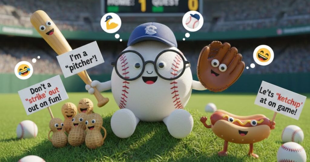 Cute, Clever & Funny Puns About Baseball
