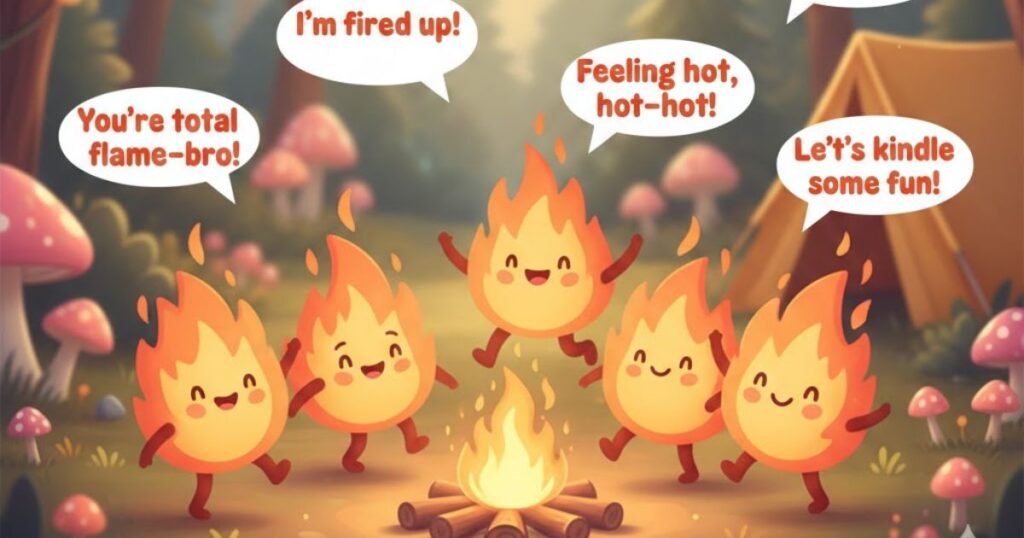 Cute Fire Puns
