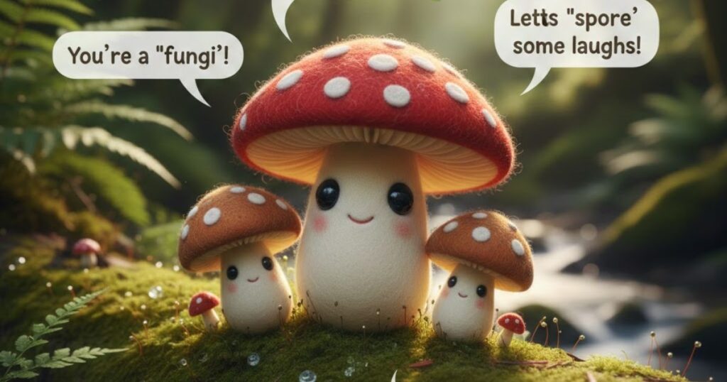 Cute Mushroom Puns