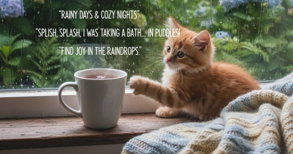 Cute Rain Quotes For Instagram