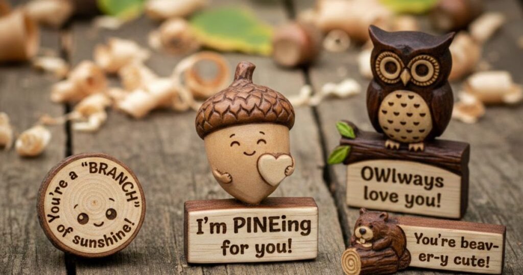 Cute Wood Puns
