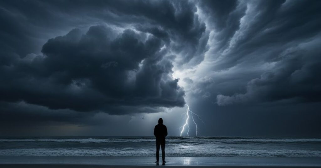 Dark Clouds Instagram Captions