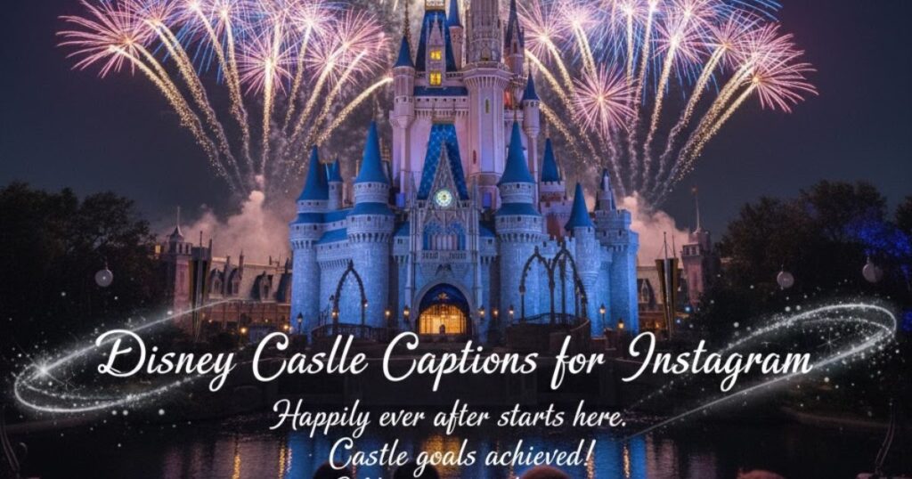 Disney Castle Captions for Instagram
