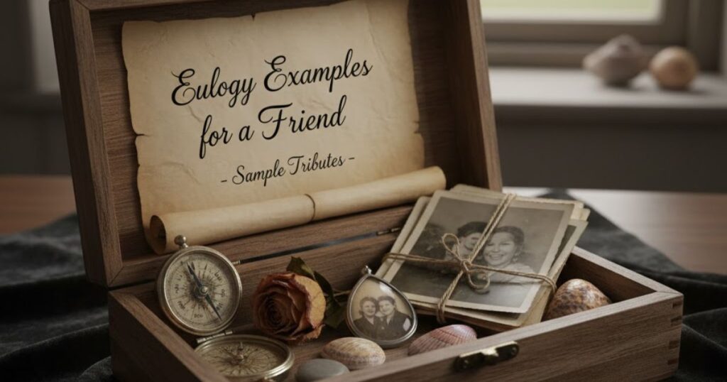 Eulogy Examples for a Friend - Sample Tributes