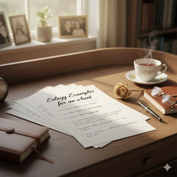 Eulogy Examples for an Aunt