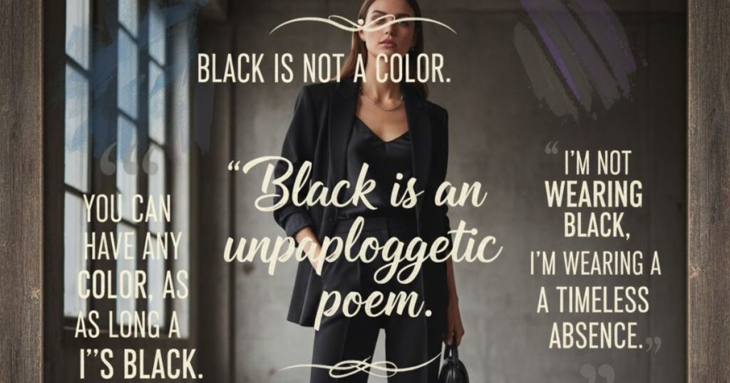 Famous Quotes About The Colour Black
