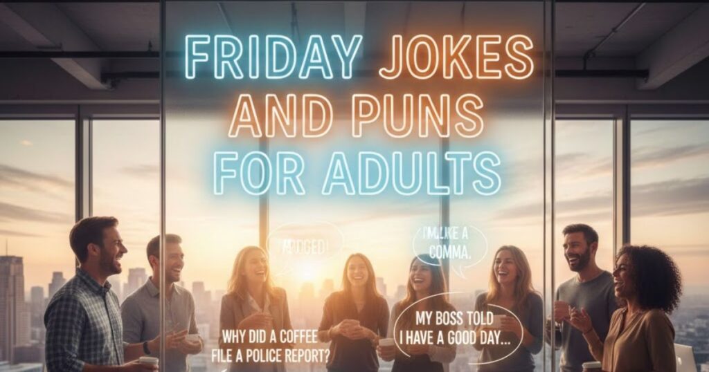 Friday Jokes and Puns for Adults

