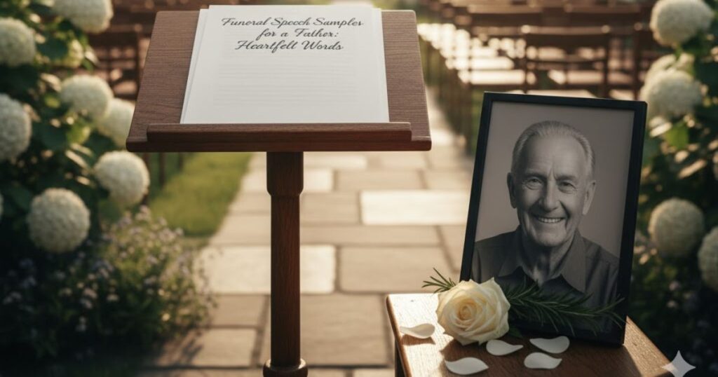 Funeral Speech Samples for a Father: Heartfelt Words