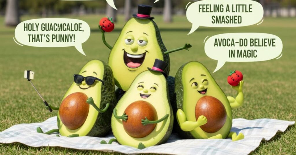 Funny Avocado Instagram Captions
