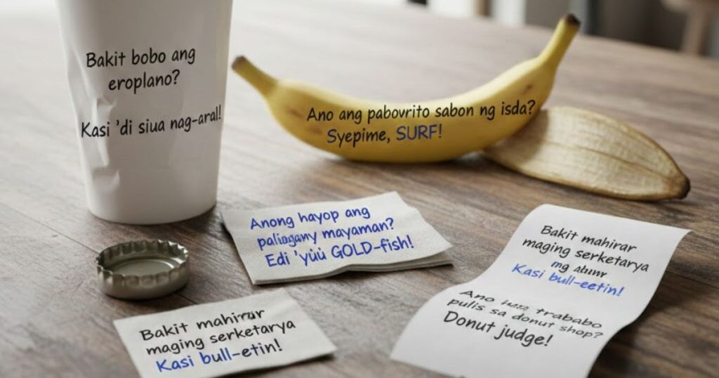 Funny filipino jokes one liner
