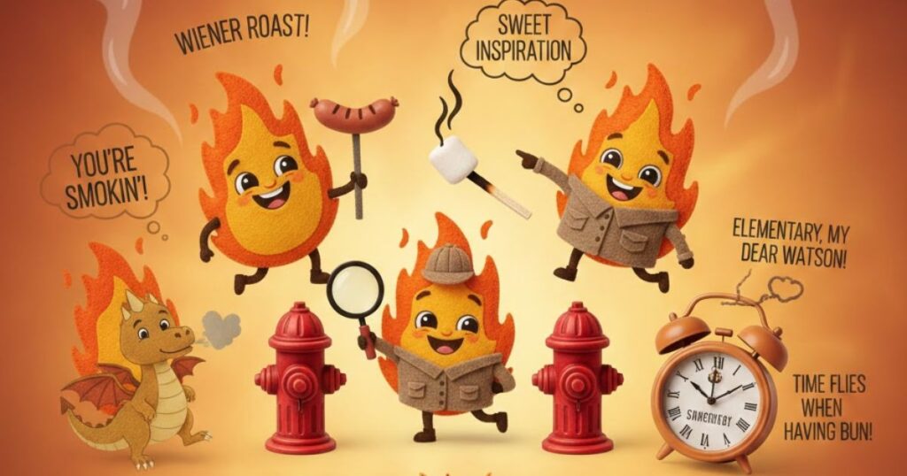 Funny Fire Puns

