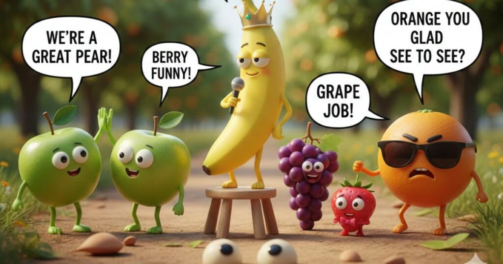 Funny Fruit Puns
