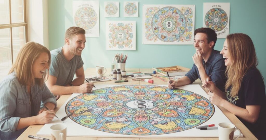 Funny Mandala Art Captions For Instagram