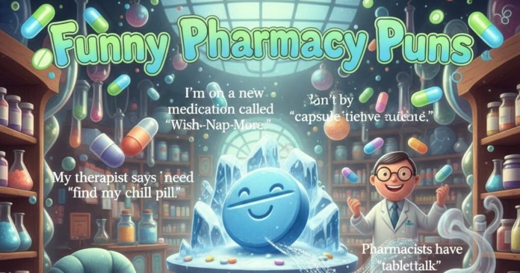 Funny Pharmacy Puns
