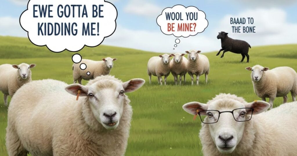 Funny Sheep Sayings
