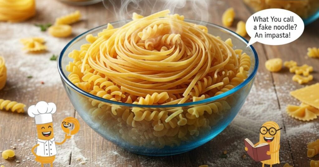 Getting Spiraled with Liner Fun Pasta Jokes 🌀