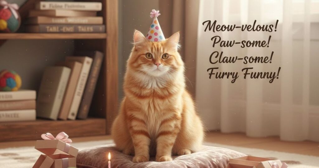 How to Choose the Purr-fect Cat Birthday Pun for Your Feline Friend

