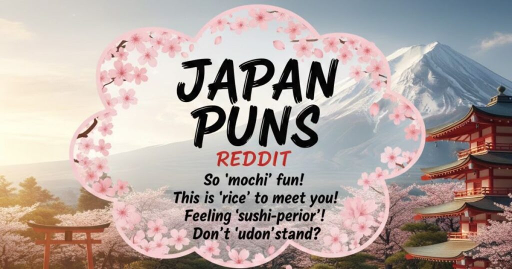 Japan Puns Reddit
