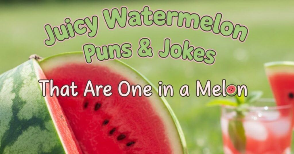Juicy Watermelon Puns & Jokes That Are One in a Melon