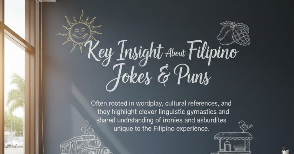 Key Insight About Filipino Jokes & Puns