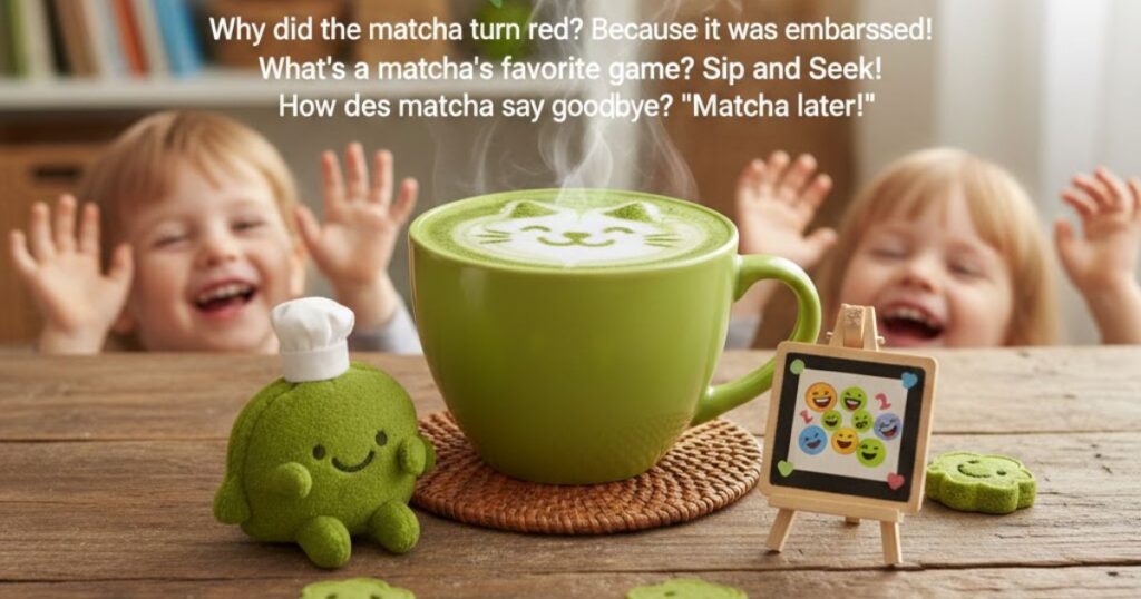 Kid-Friendly Matcha Jokes for Giggles!
