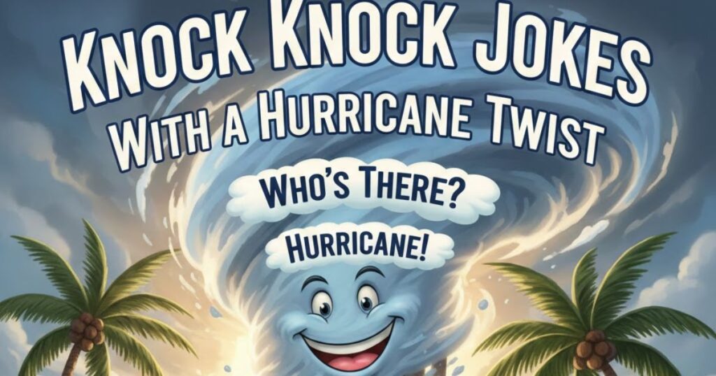 Knock Knock Jokes With a Hurricane Twist
