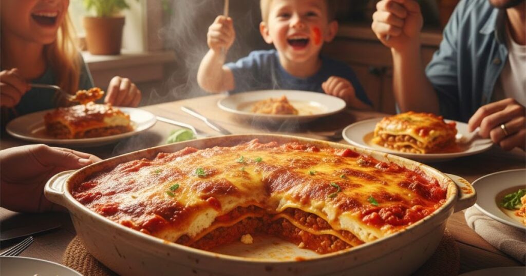 Lasagna Layers of Laughter and Love 😍