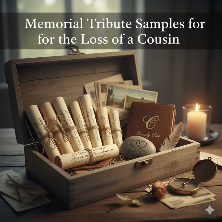 Memorial Tribute Samples for the Loss of a Cousin