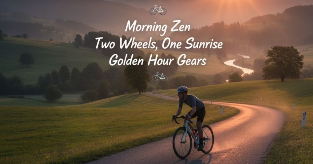 Morning Bike Ride Captions
