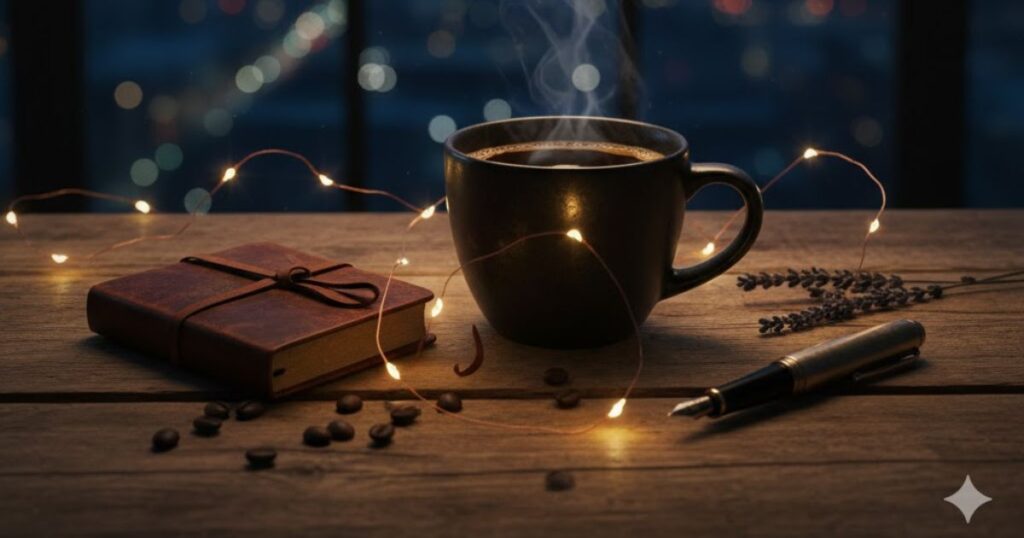 Night Coffee Captions For Instagram
